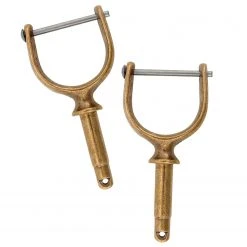 WEST MARINE Boats 1 7/8" Pinned Bronze Oarlocks
