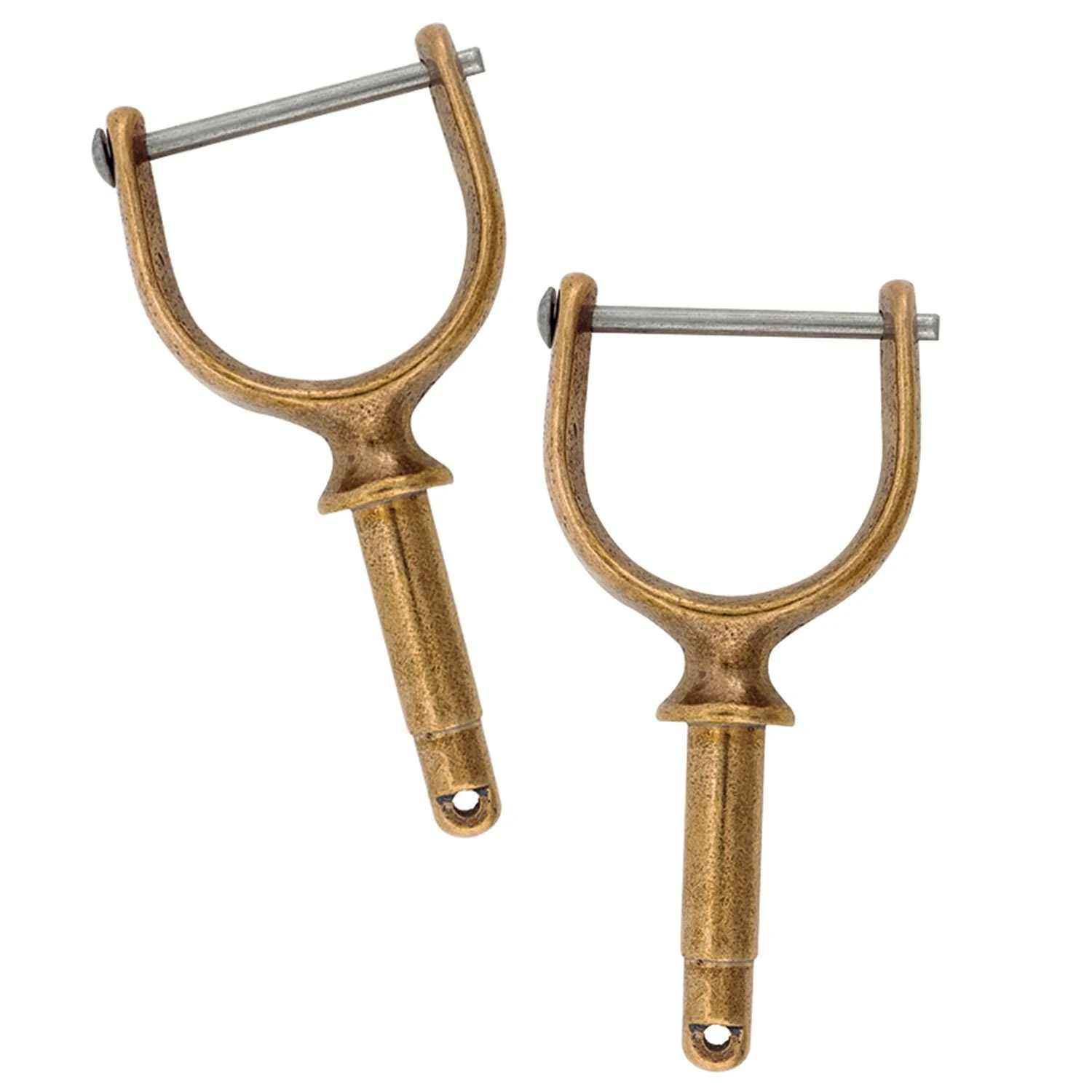 WEST MARINE Boats 1 7/8" Pinned Bronze Oarlocks 1 WEST MARINE Boats 1 7/8" Pinned Bronze Oarlocks