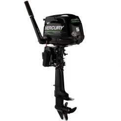MERCURY MARINE Outboard Motors 5hp Propane Sail Power Outboard, 20" Shaft