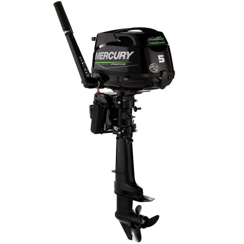 MERCURY MARINE Outboard Motors 5hp Propane Sail Power Outboard, 25" Shaft 1 MERCURY MARINE Outboard Motors 5hp Propane Sail Power Outboard, 25" Shaft