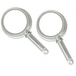 WEST MARINE Boats 2" Round Chrome Oarlocks