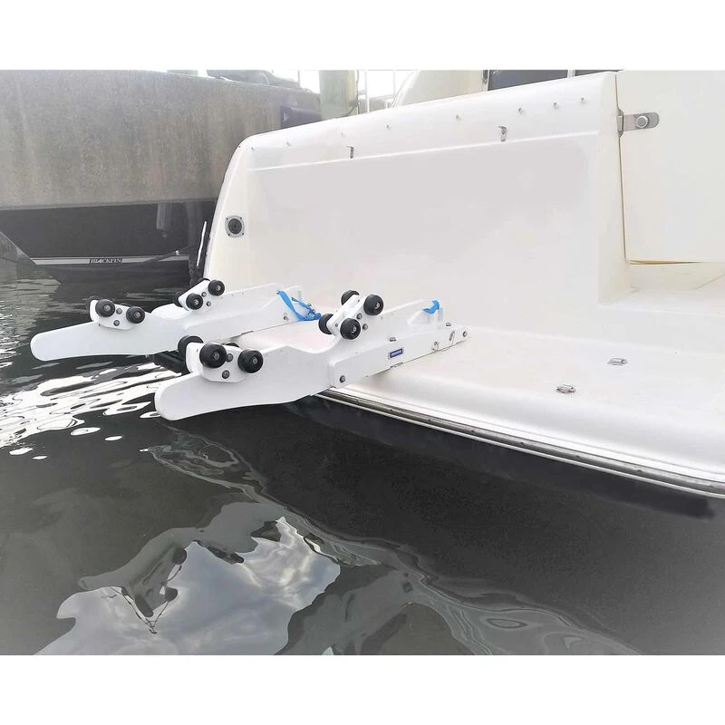 VERSACHOCK Boats & Motors Tilting Davits With Wheels For Rigid Bottom Inflatable Dinghies 2 VERSACHOCK Boats & Motors Tilting Davits With Wheels For Rigid Bottom Inflatable Dinghies - Image 2