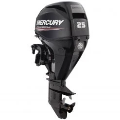 MERCURY MARINE Outboard Motors 25hp Electric Start 4-Stroke Outboard, 20" Shaft, Remote Steering