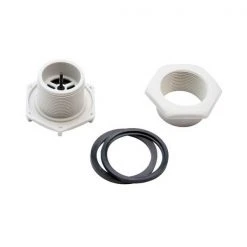 WEST MARINE Boats Drain/Plug Assembly For Inflatable Boat, Hexagon, Gray