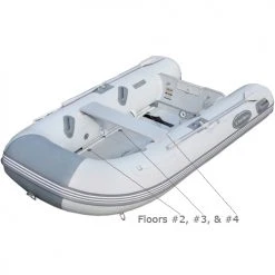 WEST MARINE Boats AL-290 & AL-390 Inflatable Boat Replacement Floorboards